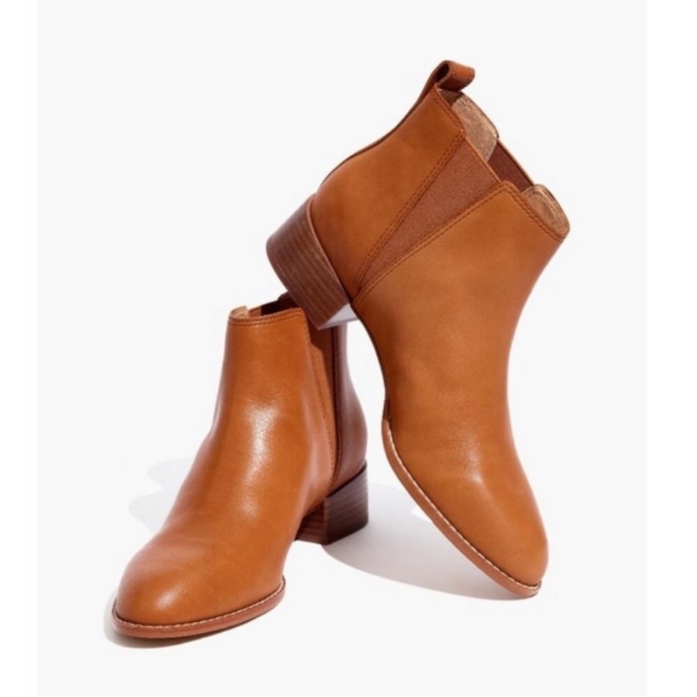 Madewell Tan Ankle Boots